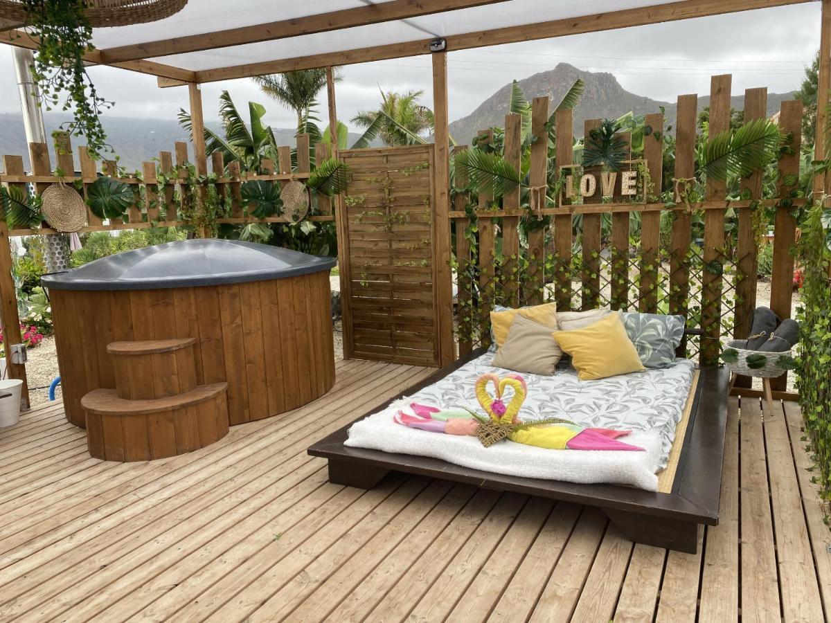 Alisios Hot Tub, Piscina Y Naturaleza Buzanada Eksteriør billede